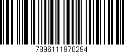 Código de barras (EAN, GTIN, SKU, ISBN): '7896111970294'