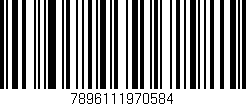 Código de barras (EAN, GTIN, SKU, ISBN): '7896111970584'