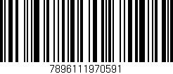 Código de barras (EAN, GTIN, SKU, ISBN): '7896111970591'