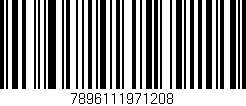 Código de barras (EAN, GTIN, SKU, ISBN): '7896111971208'