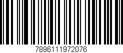 Código de barras (EAN, GTIN, SKU, ISBN): '7896111972076'