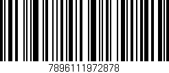 Código de barras (EAN, GTIN, SKU, ISBN): '7896111972878'