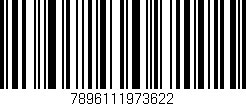 Código de barras (EAN, GTIN, SKU, ISBN): '7896111973622'