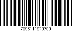 Código de barras (EAN, GTIN, SKU, ISBN): '7896111973783'