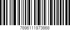 Código de barras (EAN, GTIN, SKU, ISBN): '7896111973868'