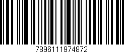 Código de barras (EAN, GTIN, SKU, ISBN): '7896111974872'