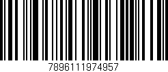 Código de barras (EAN, GTIN, SKU, ISBN): '7896111974957'