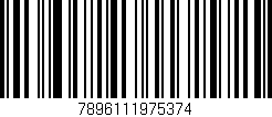 Código de barras (EAN, GTIN, SKU, ISBN): '7896111975374'