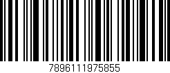 Código de barras (EAN, GTIN, SKU, ISBN): '7896111975855'