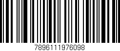 Código de barras (EAN, GTIN, SKU, ISBN): '7896111976098'