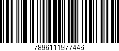 Código de barras (EAN, GTIN, SKU, ISBN): '7896111977446'