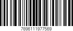 Código de barras (EAN, GTIN, SKU, ISBN): '7896111977569'