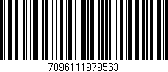 Código de barras (EAN, GTIN, SKU, ISBN): '7896111979563'