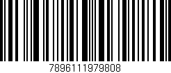 Código de barras (EAN, GTIN, SKU, ISBN): '7896111979808'
