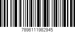 Código de barras (EAN, GTIN, SKU, ISBN): '7896111982945'