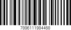 Código de barras (EAN, GTIN, SKU, ISBN): '7896111984468'