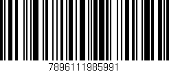 Código de barras (EAN, GTIN, SKU, ISBN): '7896111985991'