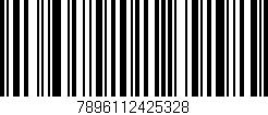 Código de barras (EAN, GTIN, SKU, ISBN): '7896112425328'