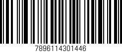 Código de barras (EAN, GTIN, SKU, ISBN): '7896114301446'