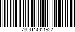 Código de barras (EAN, GTIN, SKU, ISBN): '7896114311537'
