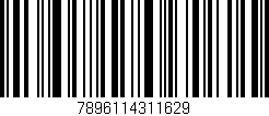 Código de barras (EAN, GTIN, SKU, ISBN): '7896114311629'