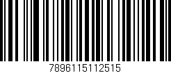 Código de barras (EAN, GTIN, SKU, ISBN): '7896115112515'