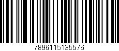 Código de barras (EAN, GTIN, SKU, ISBN): '7896115135576'