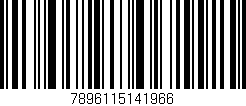 Código de barras (EAN, GTIN, SKU, ISBN): '7896115141966'