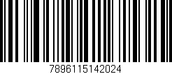 Código de barras (EAN, GTIN, SKU, ISBN): '7896115142024'