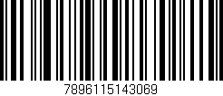 Código de barras (EAN, GTIN, SKU, ISBN): '7896115143069'