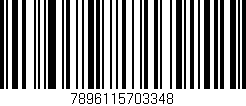 Código de barras (EAN, GTIN, SKU, ISBN): '7896115703348'