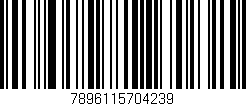 Código de barras (EAN, GTIN, SKU, ISBN): '7896115704239'