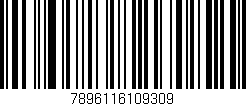 Código de barras (EAN, GTIN, SKU, ISBN): '7896116109309'