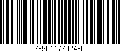 Código de barras (EAN, GTIN, SKU, ISBN): '7896117702486'