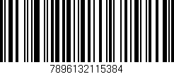 Código de barras (EAN, GTIN, SKU, ISBN): '7896132115384'