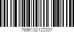 Código de barras (EAN, GTIN, SKU, ISBN): '7896132122337'