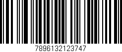 Código de barras (EAN, GTIN, SKU, ISBN): '7896132123747'