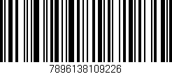 Código de barras (EAN, GTIN, SKU, ISBN): '7896138109226'