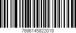 Código de barras (EAN, GTIN, SKU, ISBN): '7896145822019'