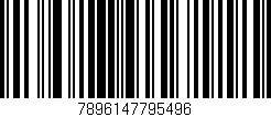 Código de barras (EAN, GTIN, SKU, ISBN): '7896147795496'