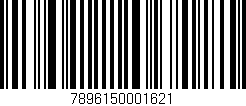 Código de barras (EAN, GTIN, SKU, ISBN): '7896150001621'
