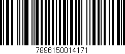 Código de barras (EAN, GTIN, SKU, ISBN): '7896150014171'