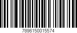 Código de barras (EAN, GTIN, SKU, ISBN): '7896150015574'