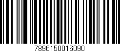 Código de barras (EAN, GTIN, SKU, ISBN): '7896150016090'