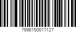 Código de barras (EAN, GTIN, SKU, ISBN): '7896150017127'