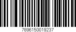 Código de barras (EAN, GTIN, SKU, ISBN): '7896150019237'