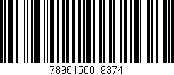 Código de barras (EAN, GTIN, SKU, ISBN): '7896150019374'