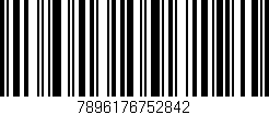 Código de barras (EAN, GTIN, SKU, ISBN): '7896176752842'