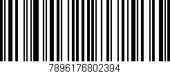 Código de barras (EAN, GTIN, SKU, ISBN): '7896176802394'