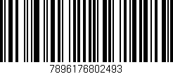 Código de barras (EAN, GTIN, SKU, ISBN): '7896176802493'